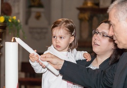 23. května 2015 - Křtiny Karolínky